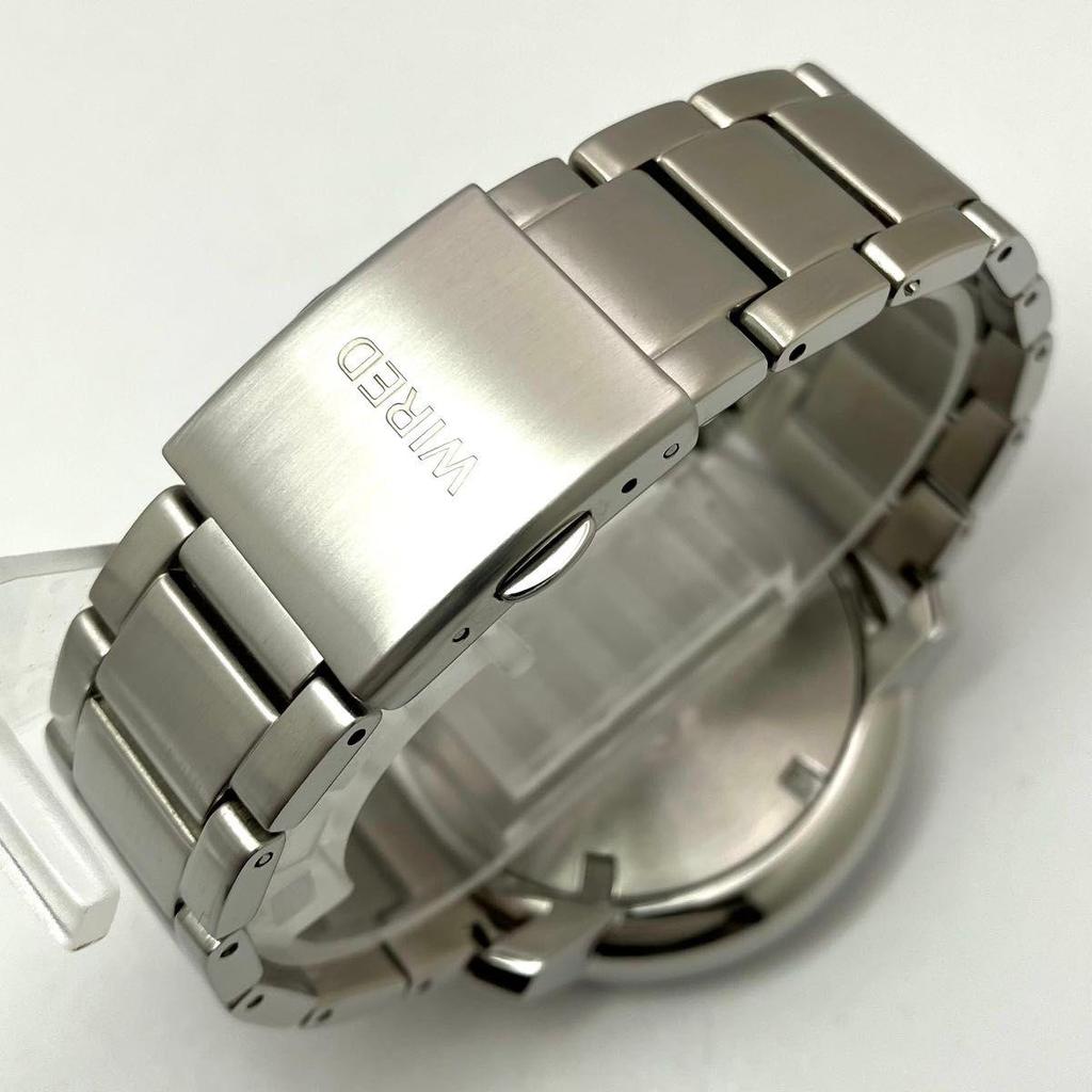 Used SEIKO Wired WIRED Men's Watch 20 ATM Water Resistant Rotating Bezel Tuna Can VH67-KCC0 AGAT416