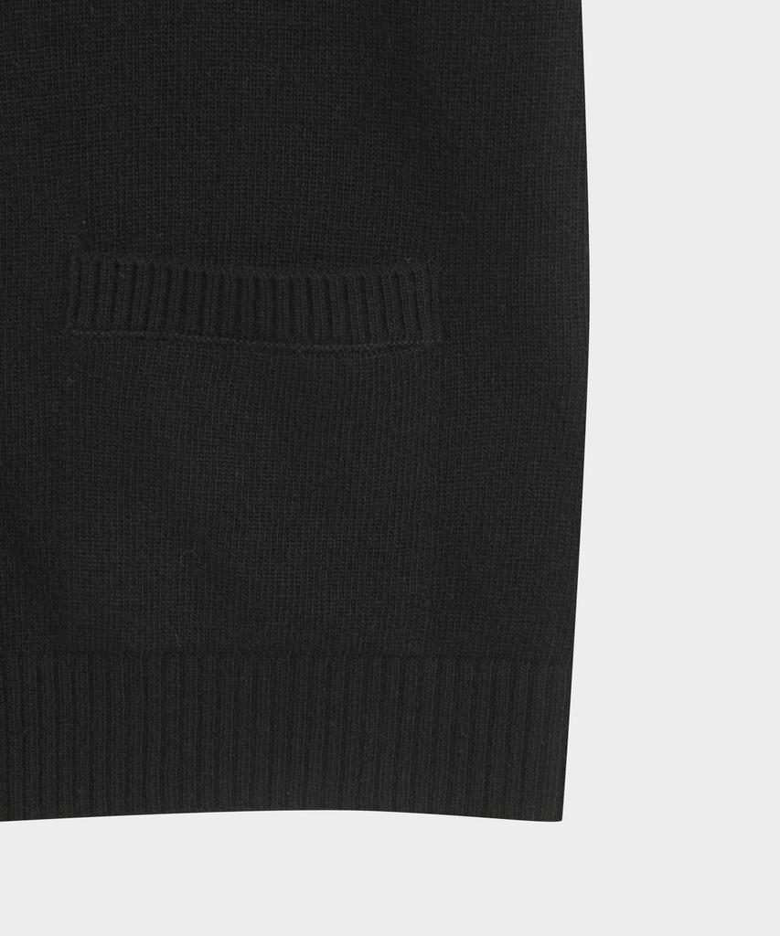 Brooks Brothers Wool Cardigan (Black) (Bbwcmbf405)