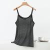 M to 6XL Plus size camisole Summer Modal Striped Cami Top Slimming  loose fit Sleeveless Tank Tops Versatile Baselayer