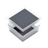 LUCKEASY for Tesla Model Y Juniper/Model YL 2025 2026 Center Console Storage Box Transparent Double-layer Car Tray Accessories
