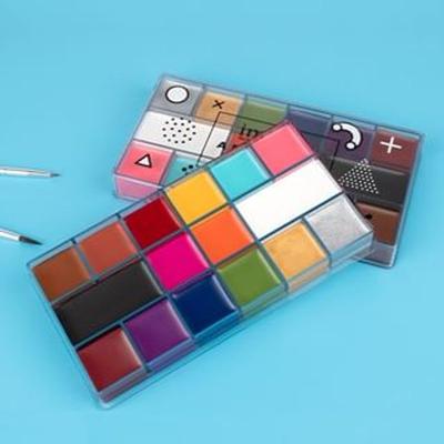 IMAGIC - Paleta de Pintura Facial e Corporal com 16 Cores