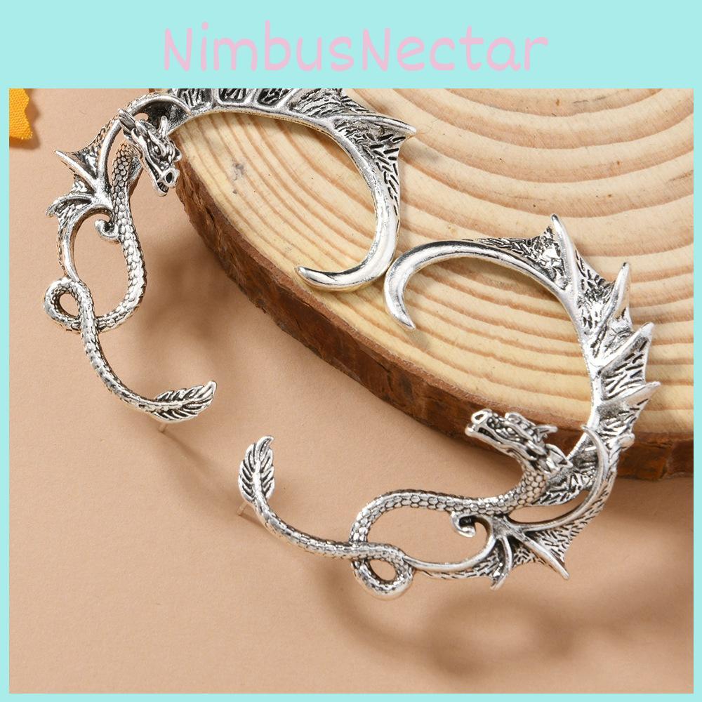 Retro Alloy Dragon Ear Hooks For Men Women Gothic Punk Fashion
