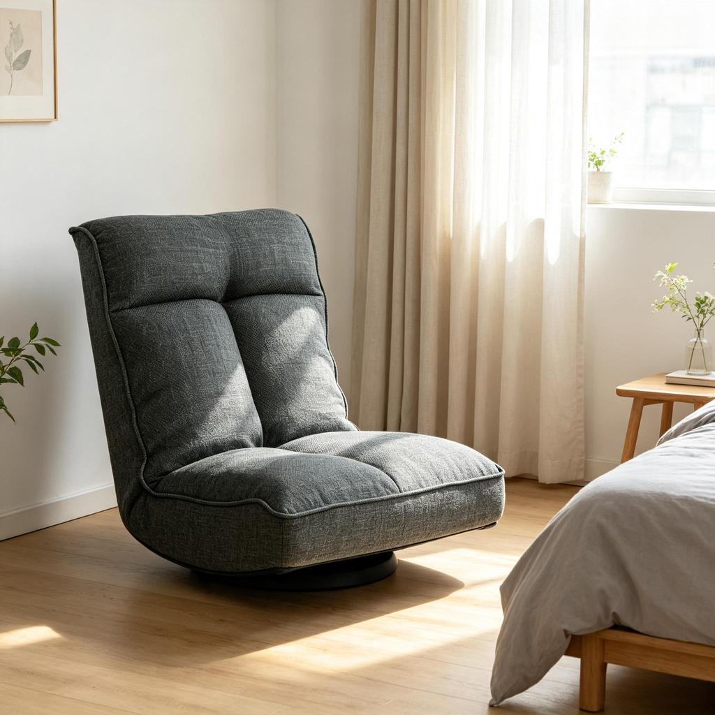 Versatile Relax Chair, Comfortable Single Chair, Swivel Chair with Adjustable Back(Single Chair Only)