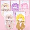 Top Seller: Newborn Baby Hat & Socks Set with Cute Bow Accessories - Popular in Europe, America & Middle East
