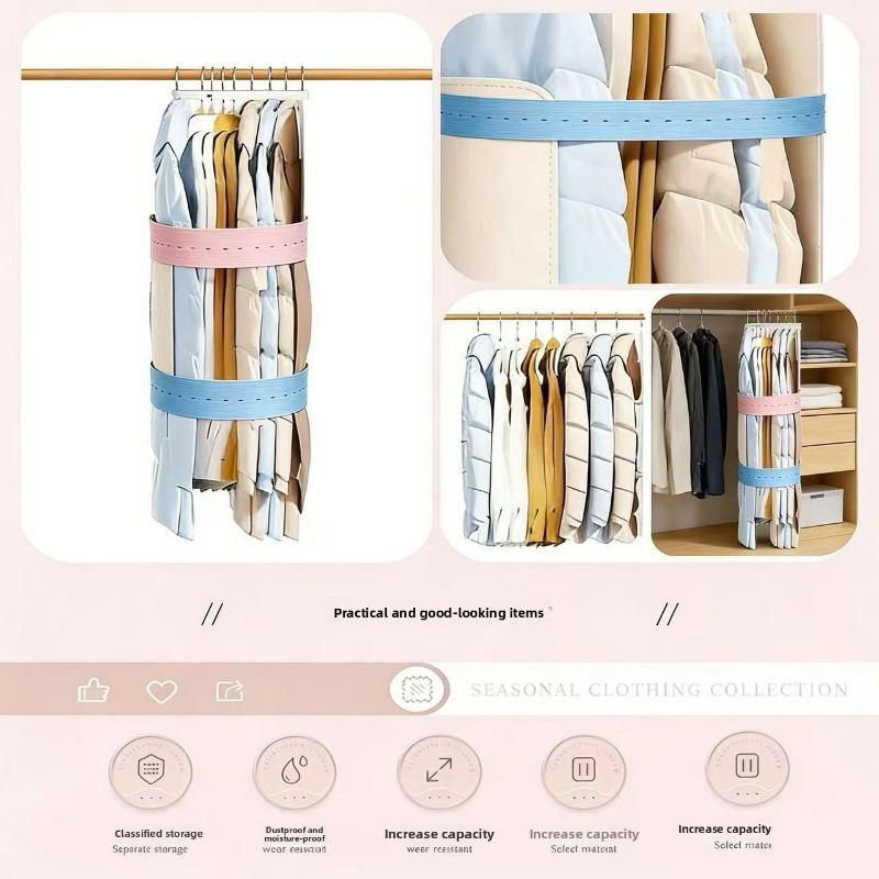 Lala's Clothes Storage Roll Strap, Curtain Binding Strap, Clothes Binding Strap for Curtains, Quilt Binding Strap, Bedding Binding Strap