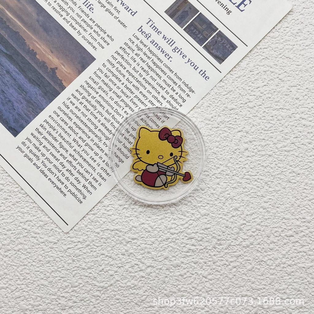 Sanrio 999 Fine Gold Phone & Fridge Sticker - Perfect Gift for Friends