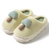 Mushroom Cotton Slippers Autumn and Winter Indoor Home Dormitory Non-slip Hair Mop Warm Cute Plush Cotton Shoes
