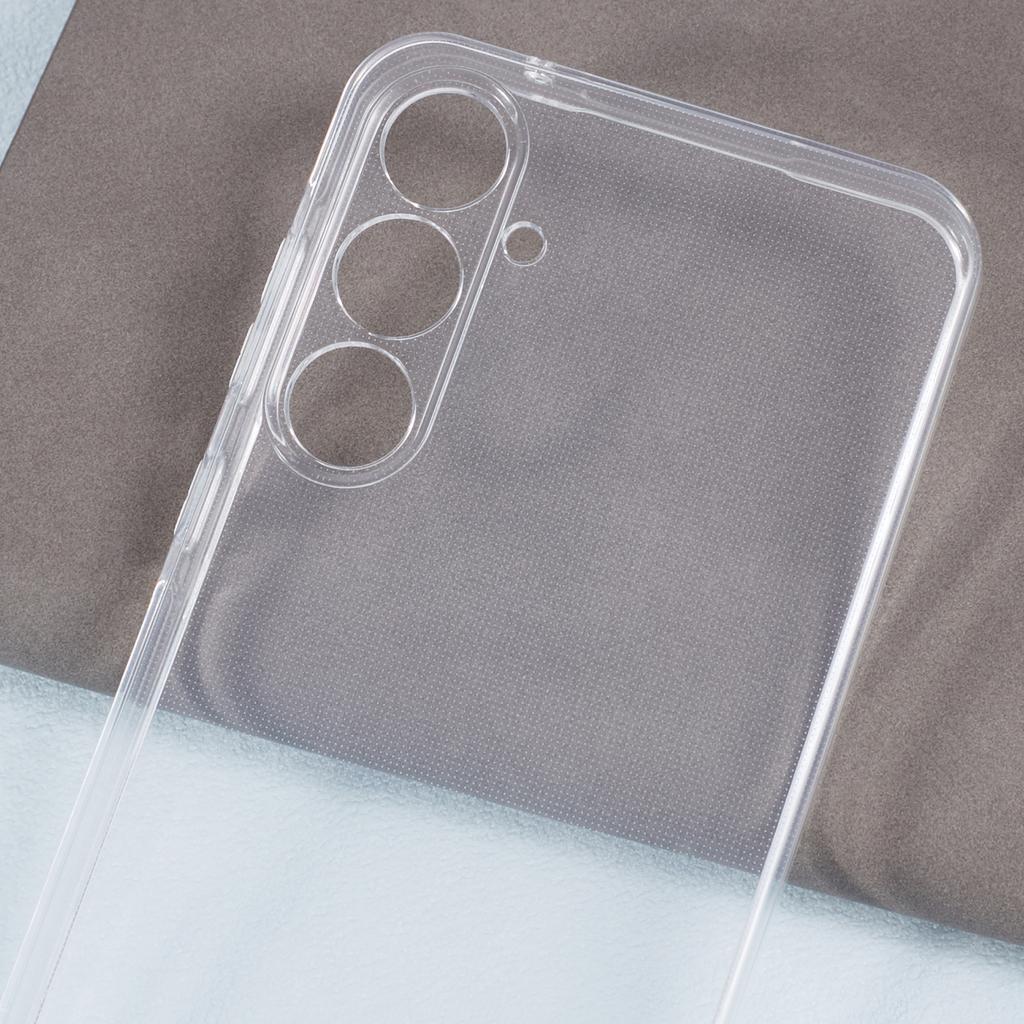 For SSamsung Galaxy A55 5G Clear Case Soft TPU Watermark-free 2.0mm Phone Shell