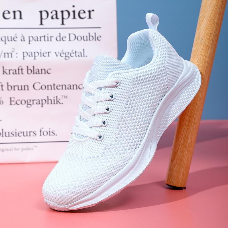 Summer Thin Sports Comfortable Breathable Deodorant Hollow Single Mesh Lightweight Daily Casual Running Shoes