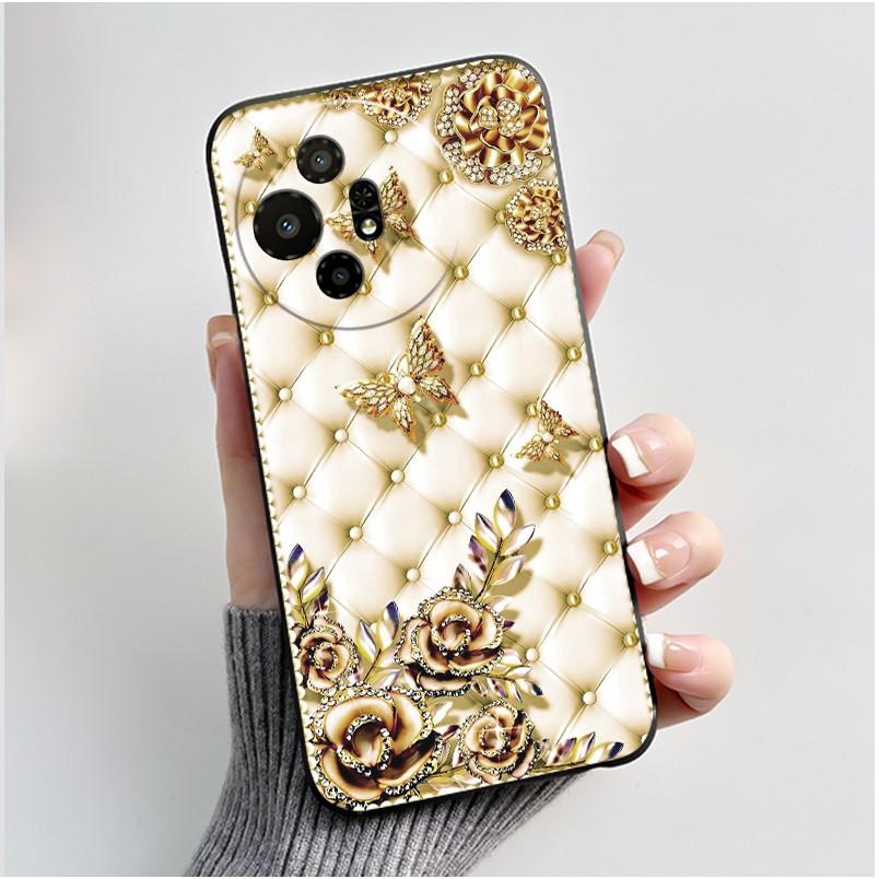 Casing For TCL 50 XL 50XL Nxtpaper 5G Case Luxury Dragon Cute Cool Boys Girls Black Slim Soft TPU Silicone Shockproof Back Cover