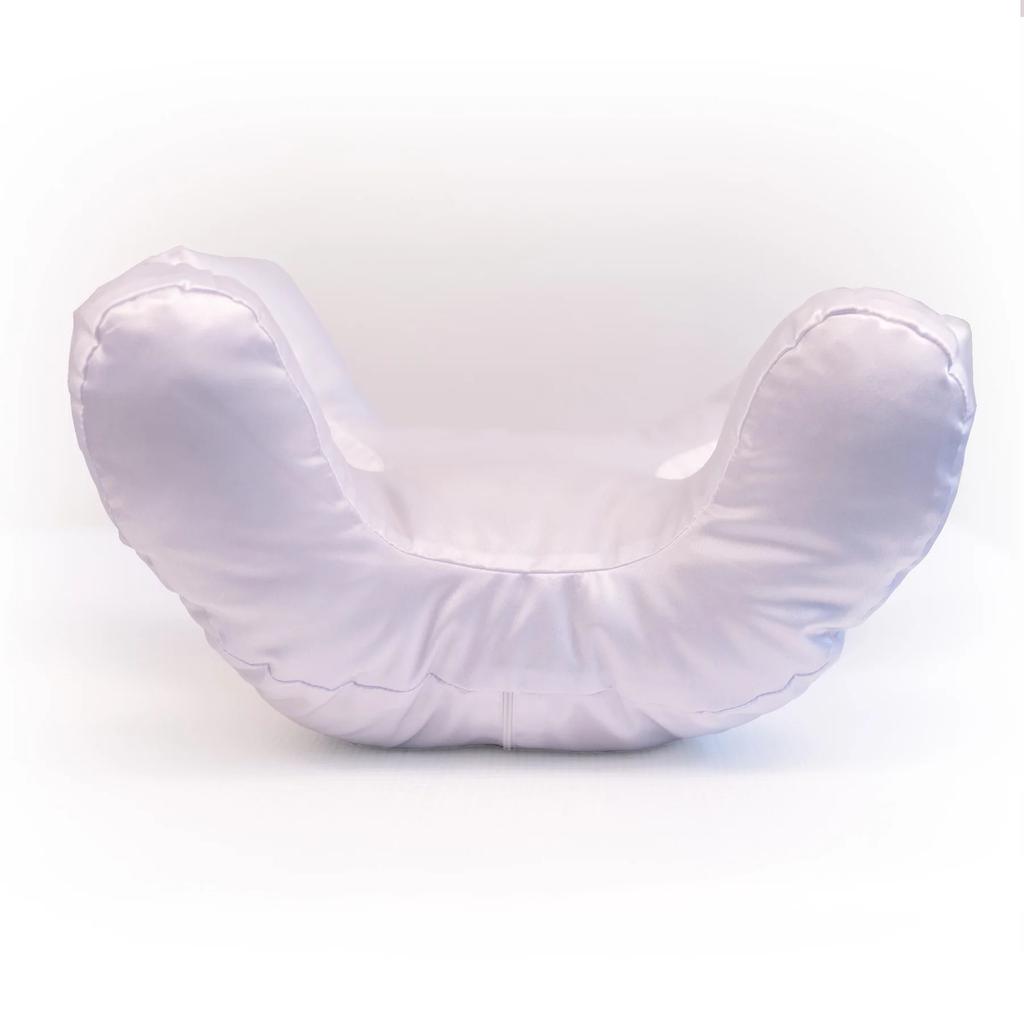 Flawless Face Pillow Satin Silk Sleeping Pillow Soft Flawless Face Pillow Anti Wrinkle Face Contour Rest Neck Relief Cushion Head Rest Home Textile