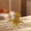 Octopus Figurine Novelty Collectible Animal Statue for Cabinet Bedroom Shelf
