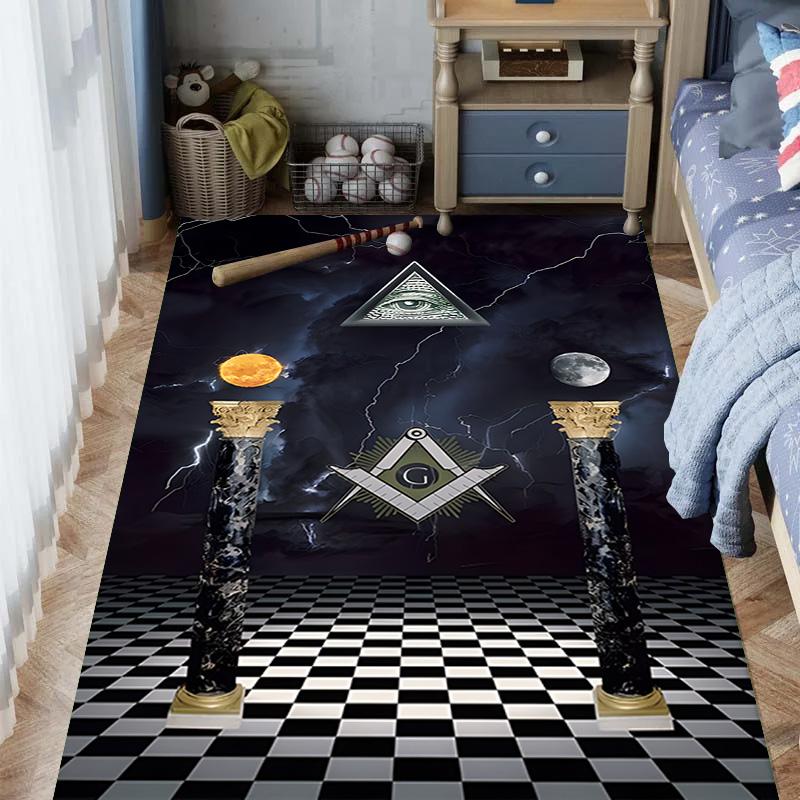 Esoteric Symbols Cosmic Harmony carpet Doormat Home Decor Protective pad Christmas gifts Fashion