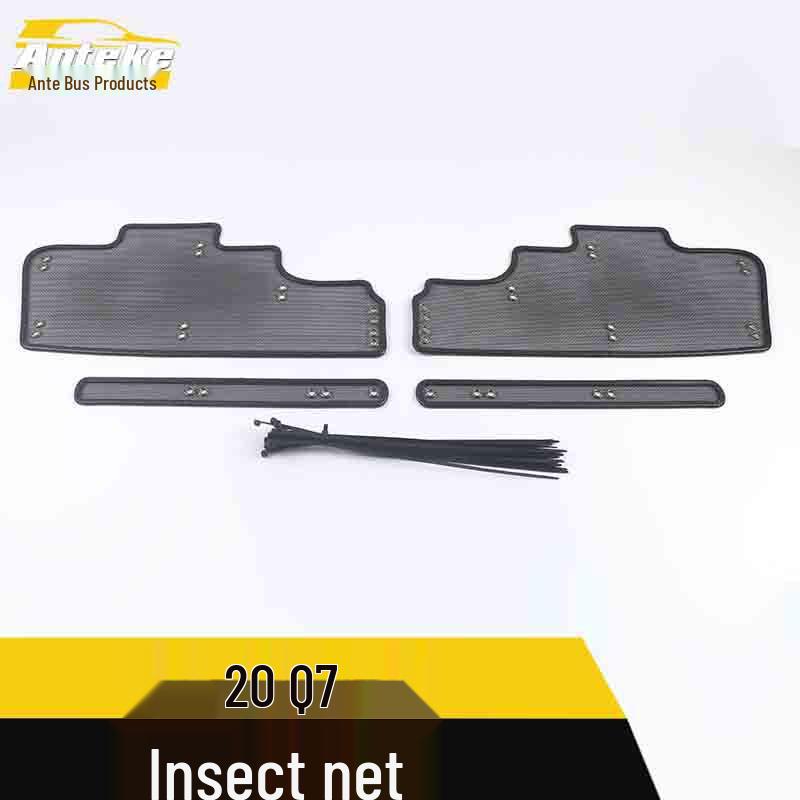 Q7 Insect Screen with Sequins: Decorative Diamond Mesh Radiator Protection for 20 Models
