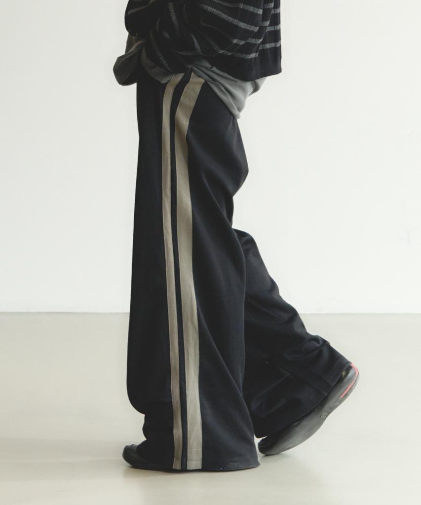 Iseuteuseobiseusyab Herringbone Sideline Sweatpants - Black