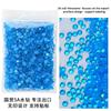 Glass Flat Bottom Luminous Diamond Diy Nail Drill Nail Decoration Fluorescent Drill Mobile Phone Case Decorative Rhinestone