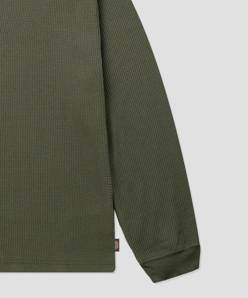 Dickies Regular Fit Waffle Long Sleeve Olive