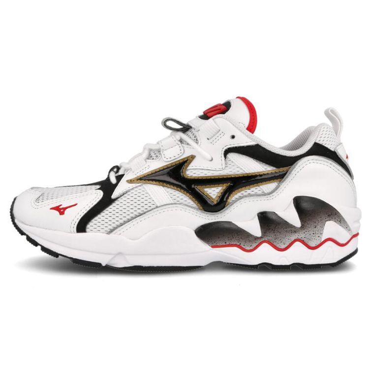

Кроссовки унисекс Mizuno Wave Rider 1 OG Белый Черный Красный D1GA182501