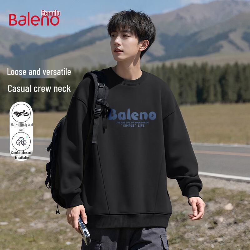 

Baleno Men s Retro Loose-Fit Graphic Sweatshirt 4XL