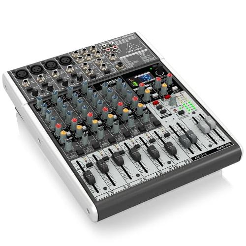 Behringer Analog Mixer USB Audio Interface 8-Channel Effects Pedal XENYX X1204USB