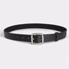 Basic Women's Belt, Fashionable Commuter Pin Buckle Belt, Simple and Versatile PU Imitation Leather Belt, Women's Belt