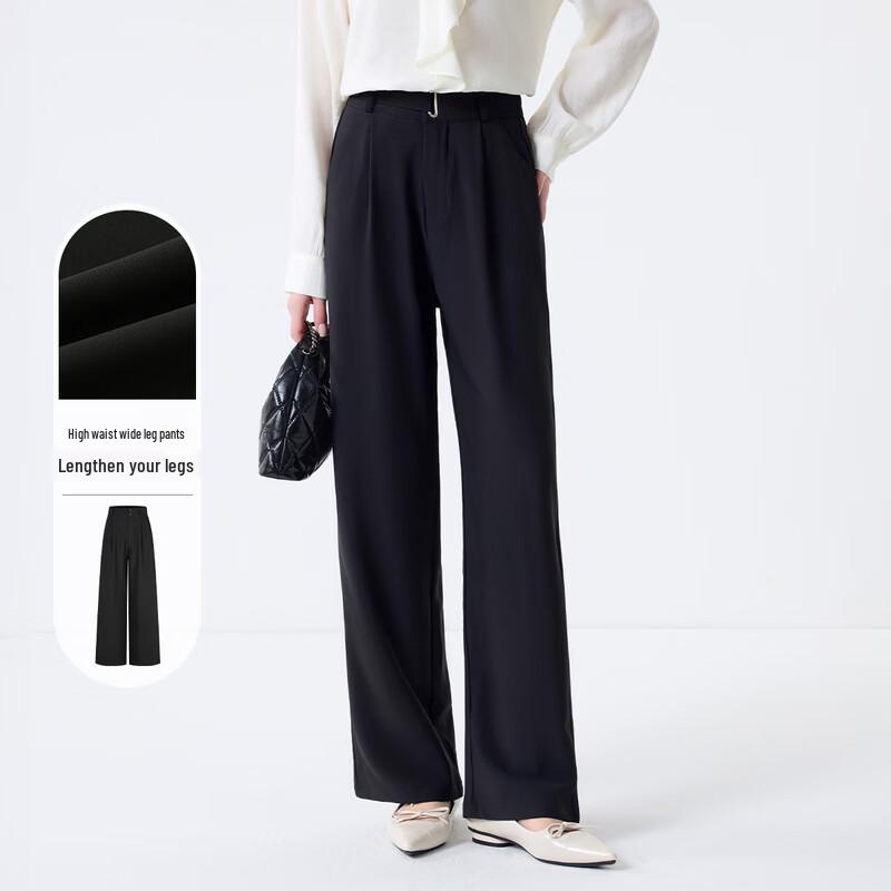 

FivePlus Women s Double Pleat Wide-Leg Trousers XL
