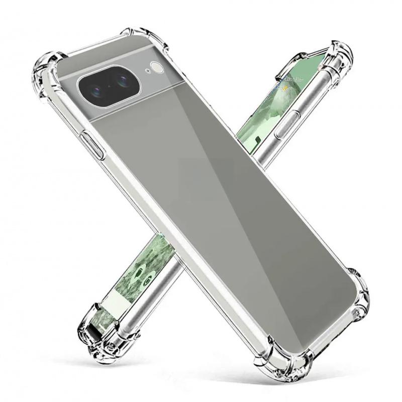 For Google Pixel 10 Pro XL 5G 9 9A 9XL Case Transparent Protector Soft Silicone Phone Cover Clear Shockproof Airbag TPU Carcase