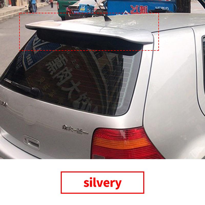 Pro Volkswagen VW GOLF 4 Střešní spoiler 1998-2004 Mk4 Materiál ABS Nenabarvená barva Zadní spoiler na víko kufru Křídlo