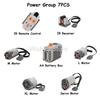 Legoeds-compatible MOC Technical Power Functions M Motor 8883 Modified Remote Control Power Group Train Lithium Battery Box 9686