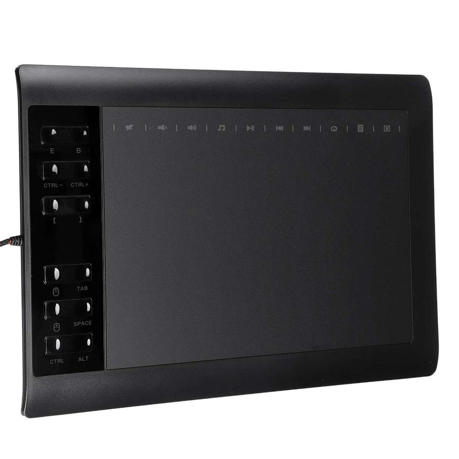 6'' Graphics Tablet 8192 Drawing Tablet Digital Tablet 233 Point Quick Reading