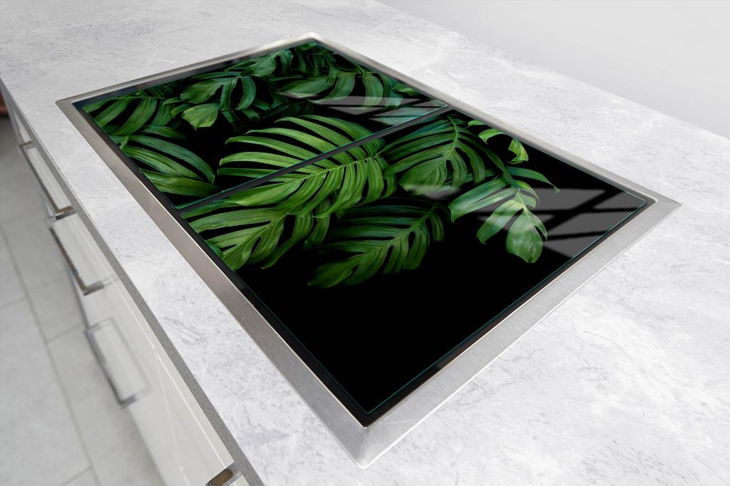 SZKLANA PŁYTA OCHRONNA NA KUCHENKĘ 70x52 MONSTERA