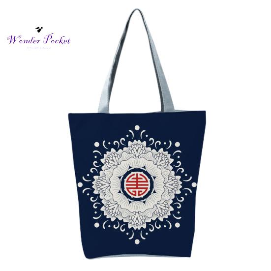 

Большая сумка Tote Space-Saving Китайский стиль Большая емкость Леди Плечо