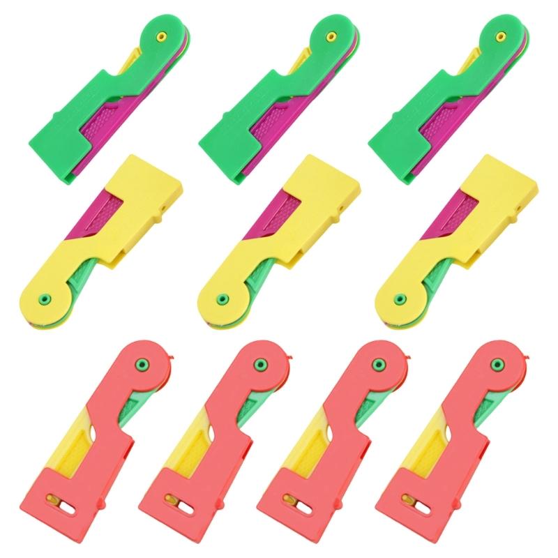 

10Pcs Automatic Needle Threader Sewing Needle Threading Tool Quick and Easy Threading for Hand Stitching Sewing Machine 1