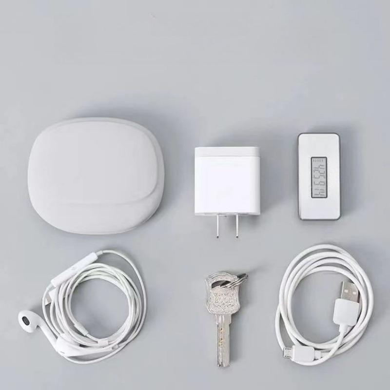 1PC silicone bag earphone cable storage bag appearance data cable storage bag