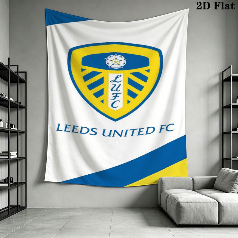 LUFC logo  Wall Hanging Printed Fabric Blanket Decorative Tapestries for Bedroom Living Room Home Decor