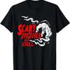 Horror Art -Scary Movies and Chill - Psychobilly Punk Art T-Shirt,Comfortable Pure Cotton