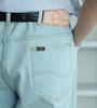 Lee 100th Anniversary 101 Riders Wide Selvedge Denim Light Blue Pants, Men's,