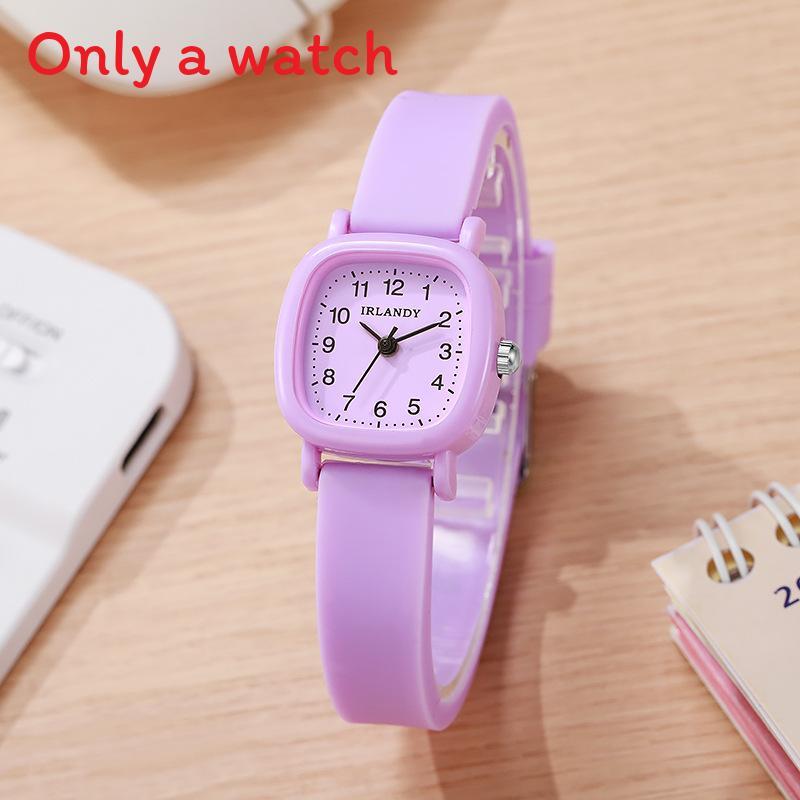 Minimalist Digital Quartz Watch For Women With Analog And Digital Display Casual Fashion Wristwatch