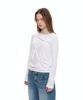 AEGO FREEDOM LAB Nip Point Sleeve T-Shirt_White
