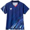 Victas Table Tennis Game Shirt V-NLGS408 Navy (6000) Small 512404