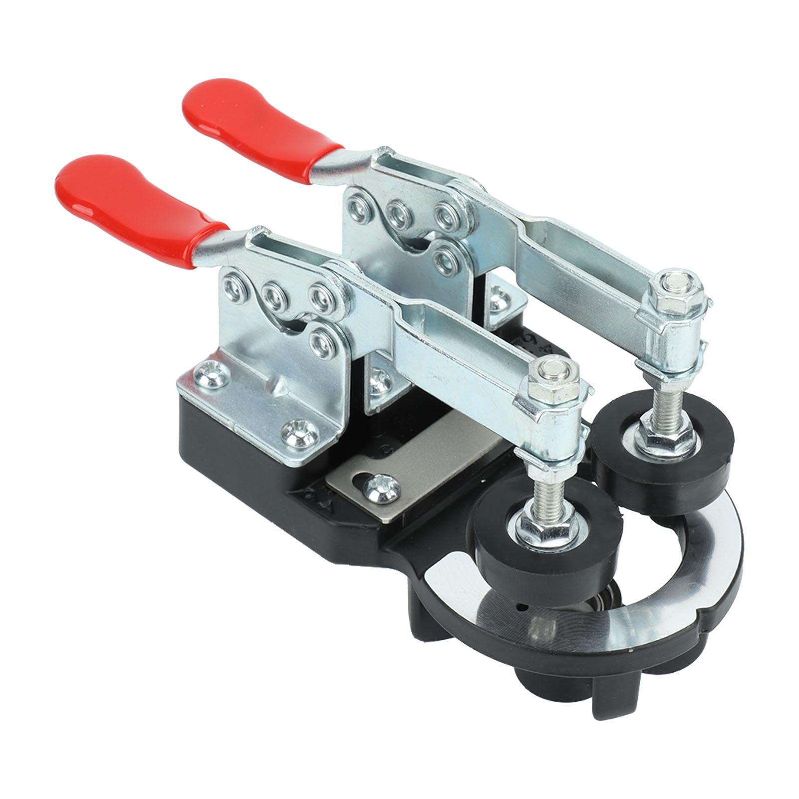 

Кондуктор для сверления отверстий Локатор Быстрое Точное Позиционирование Защита от Ржавчины Деревообработка Открывалка для Петель для