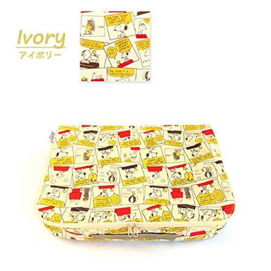 Vanguard Snoopy Story Pattern Series Clothing Case Ivory L Size