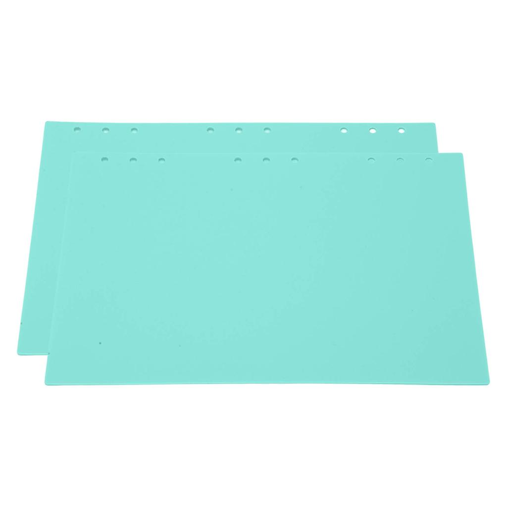 20pcs Binding Presentation Covers PP Plastic Frosted Waterproof Removable Paper Binding Covers for Documents
