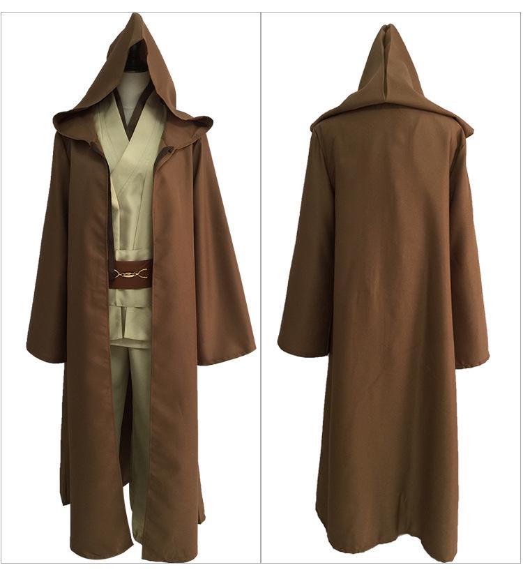 Anakin Jedi Cape Cloak Cosplay Costume Set - In Stock