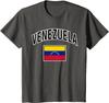 Venezuela Flag Proud Venezuelan TShirt Woman Man Vintage Fashion Casual High Quality Cotton Printed Tshirt Outdoors Aesthetic