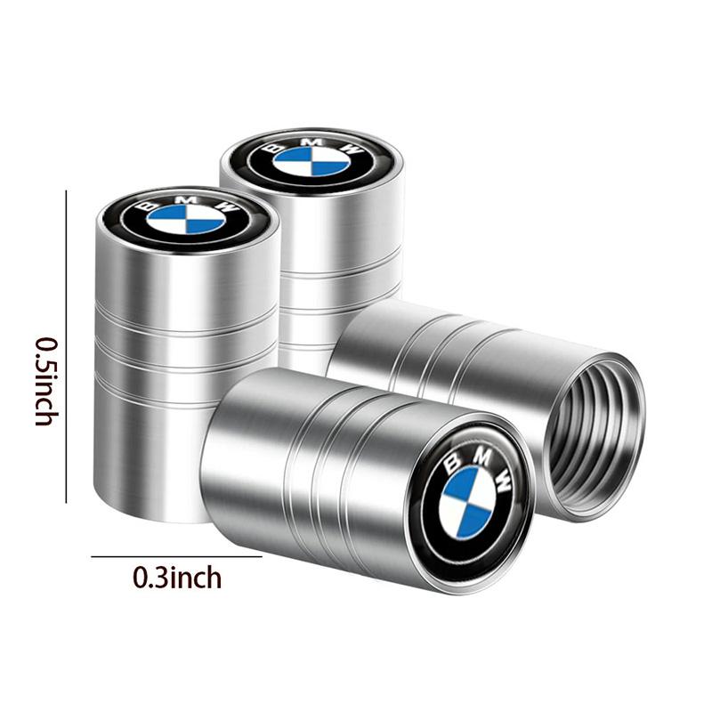 4 szt. Kół Felgi Trzonki Opony Powietrzne Ciężarówka Rower Samochód Pokrowiec Nakrętki Zaworów Opon Nakrętki Przeciwpyłowe do BMW M E60 E46 E90 F30 F10 G30 G20 F48 G22