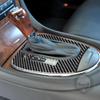 Für Mercedes-Benz CLS C219 2004–2009 Auto-Gangschaltungskasten-Panel-Aufkleber-Abdeckungs-Ordnung, Kohlefaser-Innenraum