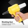 Rivet  ,   Rivet  , Pneumatic Riveter   Type Grip Hvy Duty Rivet     Powered Riveting Tool 2.4-4.8mm Yellow for, automotive riveters