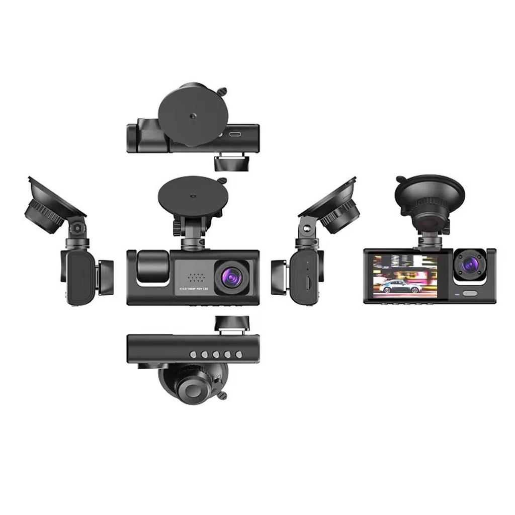 Car Dashboard Camera Wireless, Dash Cam Front Camera | Adjustable Vehicle Dashboard Cam Dashboard