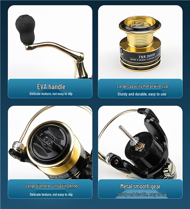 Ultra-Light Carbon Soft-Tail Rock & Raft Fishing Rod Set - Casting & Shore Fishing Rods Included